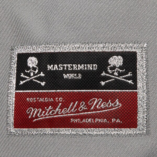 M&N Gray/Black Mastermind Adjustable Hat