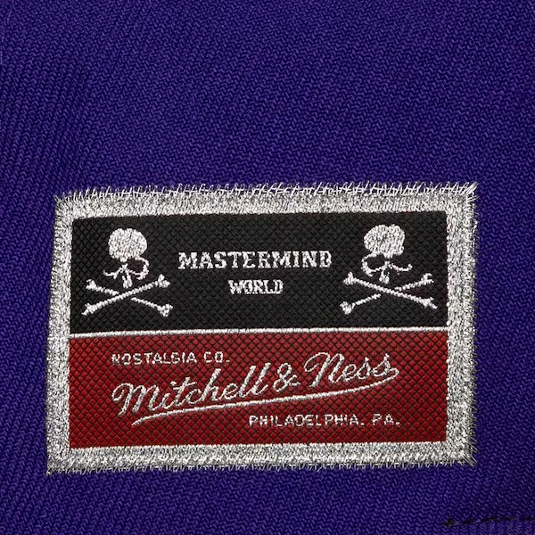 M&N Purple/Yellow Mastermind Snapback Hat