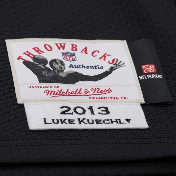 Luke Kuechly Carolina Panthers Black 2013 Authentic Jersey 4 Luke Kuechly Carolina Panthers Black 2013 Authentic Jersey