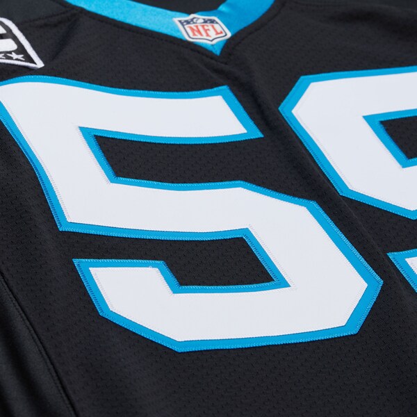Luke Kuechly Carolina Panthers Black 2013 Authentic Jersey 7 Luke Kuechly Carolina Panthers Black 2013 Authentic Jersey