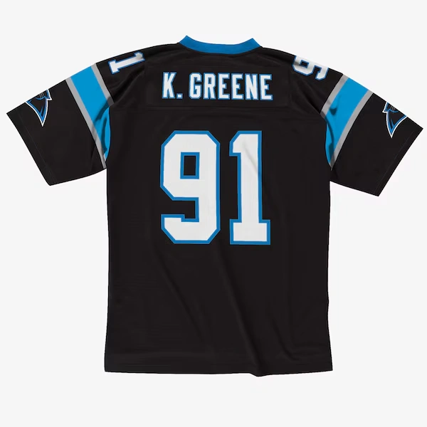 Kevin Greene Carolina Panthers 1996 Black Legacy Player Jersey 3 Kevin Greene Carolina Panthers 1996 Black Legacy Player Jersey