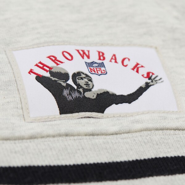 Oakland Raiders Heather Gray Offseason Fleece Hoodie