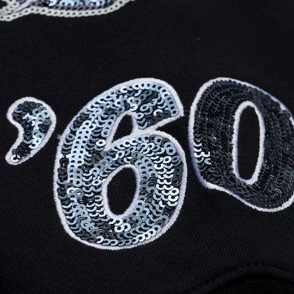 Women's Oakland Raiders Black Premium Fleece Sweatshirt