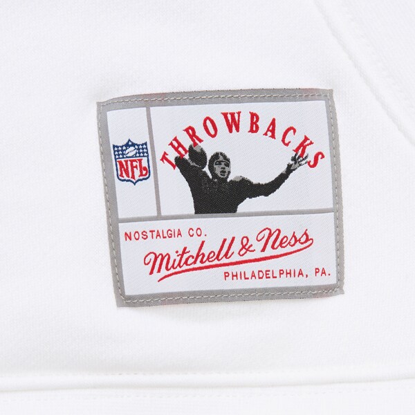 Women's Oakland Raiders White Head Coach Fleece Pullover Hoodie