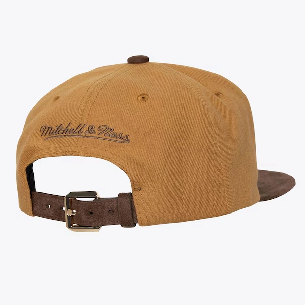 Boston Celtics Brown Coffee Strapback Hat