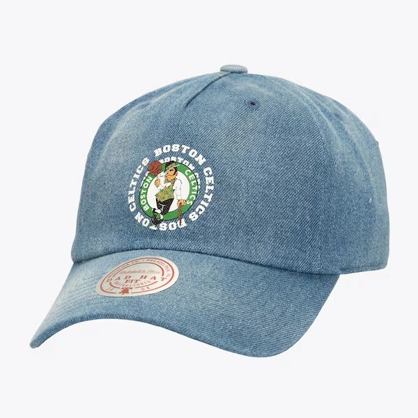 Boston Celtics Denim Strapback Adjustable Hat