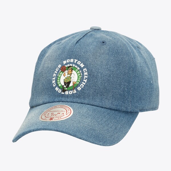 Boston Celtics Denim Strapback Adjustable Hat