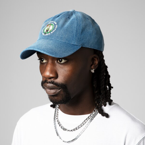 Boston Celtics Denim Strapback Adjustable Hat