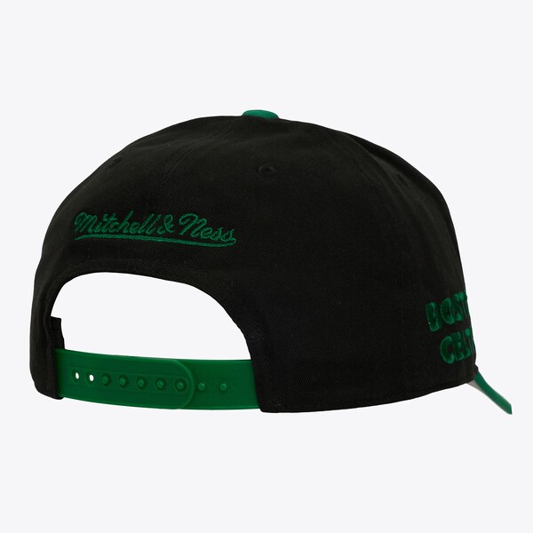Boston Celtics Cream Brushed Off Pro Crown Snapback Hat