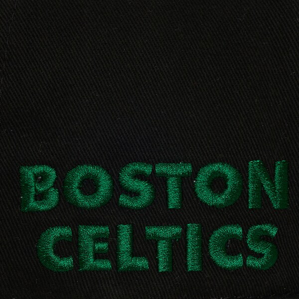 Boston Celtics Cream Brushed Off Pro Crown Snapback Hat