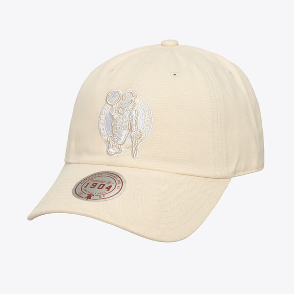 Boston Celtics Cream Fashion Basic Strapback Adjustable Hat