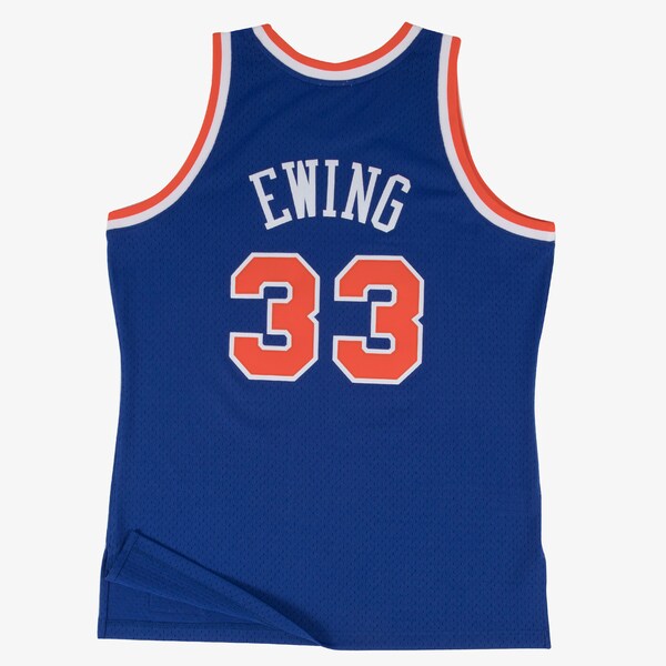 Patrick Ewing New York Knicks 1991-92 Blue Swingman Player Jersey