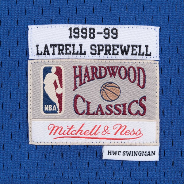 Latrell Sprewell New York Knicks 1998-99 Blue Swingman Player Jersey