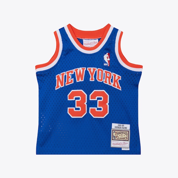 Newborn & Infant Patrick Ewing New York Knicks 1991-92 Blue Swingman Jersey