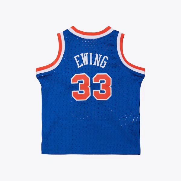 Newborn & Infant Patrick Ewing New York Knicks 1991-92 Blue Swingman Jersey