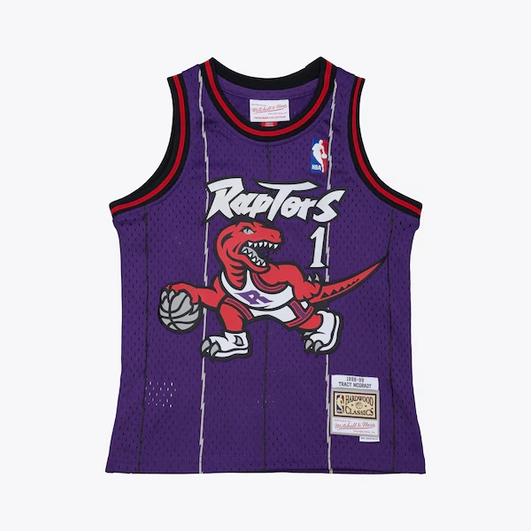 Youth Tracy McGrady Toronto Raptors 1998-99 Purple Swingman Jersey