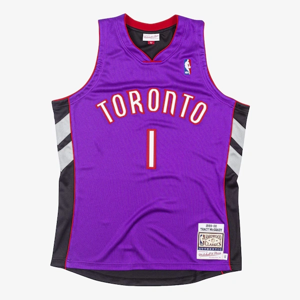 Tracy McGrady Toronto Raptors 1999-00 Purple Authentic Jersey