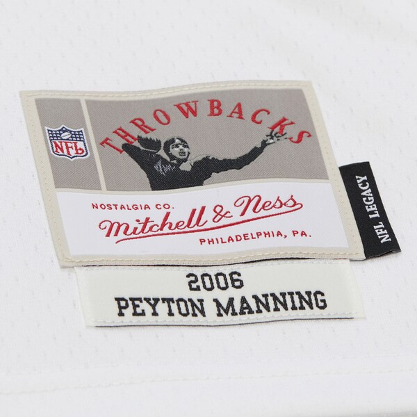 Peyton Manning Indianapolis Colts White 2006 Legacy Player Jersey 6 Peyton Manning Indianapolis Colts White 2006 Legacy Player Jersey