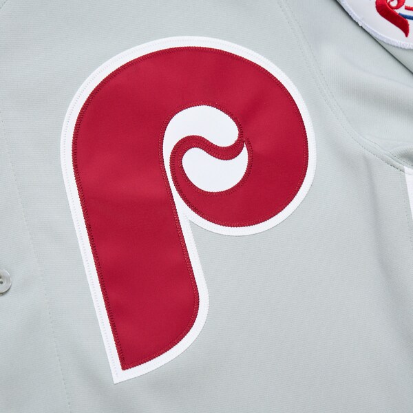 John Kruk Philadelphia Phillies 1989 Gray Authentic Road Jersey