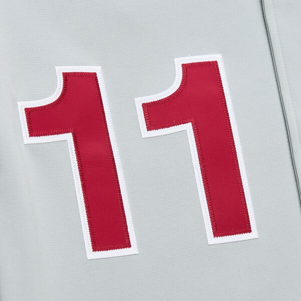 John Kruk Philadelphia Phillies 1989 Gray Authentic Road Jersey