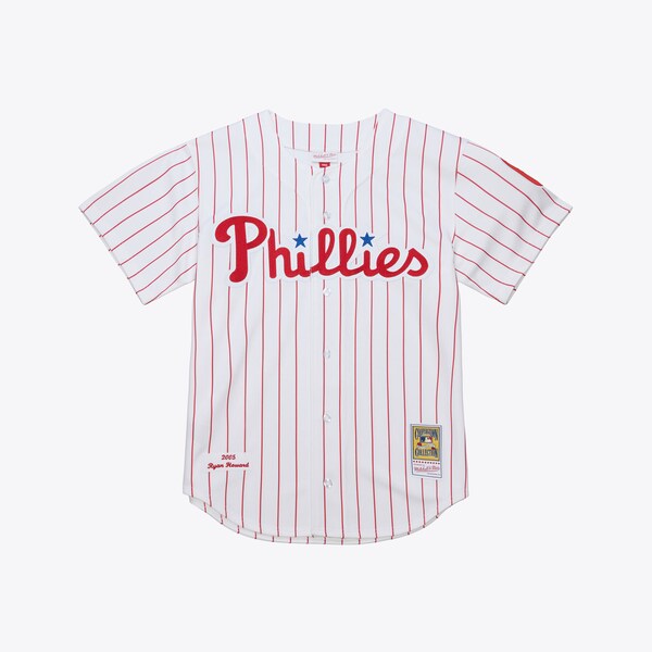 Ryan Howard Philadelphia Phillies White 2005 Authentic Jersey
