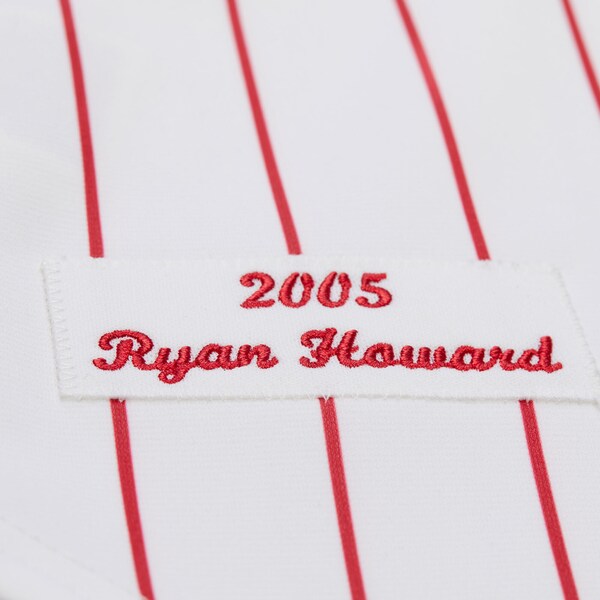 Ryan Howard Philadelphia Phillies White 2005 Authentic Jersey