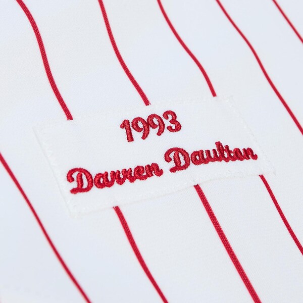 Darren Daulton Philadelphia Phillies 1993 White Authentic Jersey