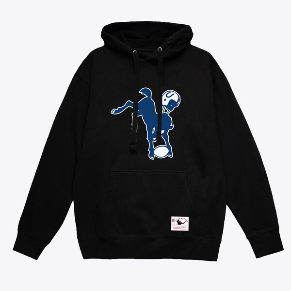Indianapolis Colts Black Basic Logo Pullover Hoodie