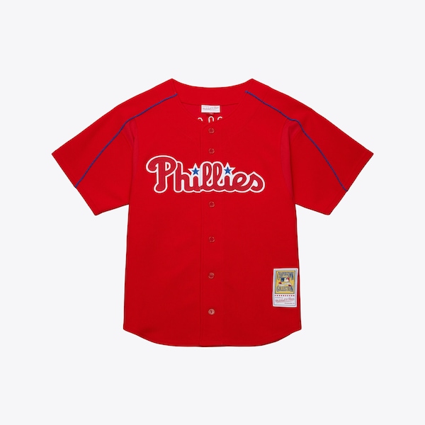 Ryan Howard Philadelphia Phillies Red Mitchell & Ness Batting Practice Jersey