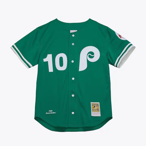 Darren Daulton Philadelphia Phillies 1988 Kelly Green Authentic Jersey