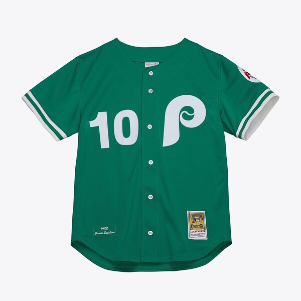 Darren Daulton Philadelphia Phillies 1988 Kelly Green Authentic Jersey