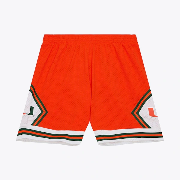 Miami Hurricanes 1992-93 Orange Swingman Shorts