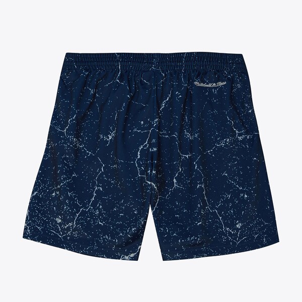 Allen Iverson Georgetown Hoyas Navy Player Burst Shorts