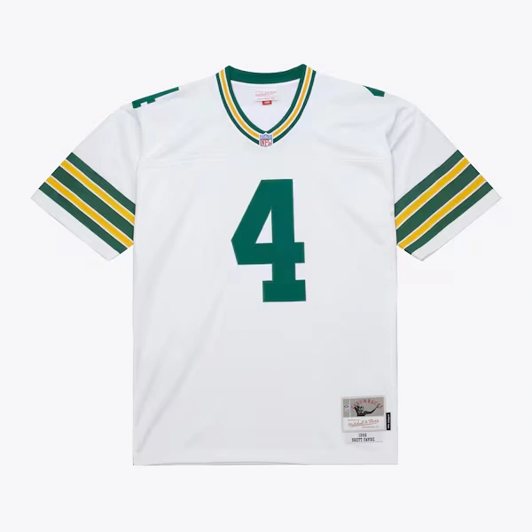 Brett Favre Green Bay Packers 1996 White Legacy Jersey