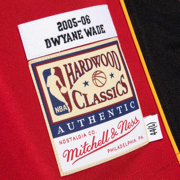 Dwyane Wade Miami Heat 2005-06 Red Authentic Player Jersey 5 Dwyane Wade Miami Heat 2005-06 Red Authentic Player Jersey