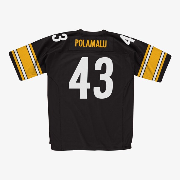 Troy Polamalu Pittsburgh Steelers Black 2005 Legacy Player Jersey 3 Troy Polamalu Pittsburgh Steelers Black 2005 Legacy Player Jersey