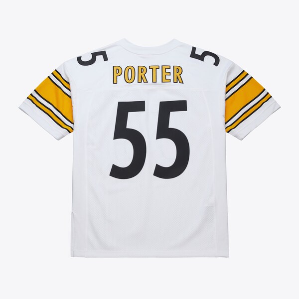 Joey Porter Pittsburgh Steelers 2005 White Authentic Jersey 3 Joey Porter Pittsburgh Steelers 2005 White Authentic Jersey