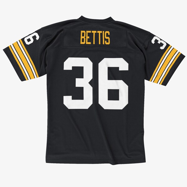 Jerome Bettis Pittsburgh Steelers 1996 Black Legacy Player Jersey 3 Jerome Bettis Pittsburgh Steelers 1996 Black Legacy Player Jersey