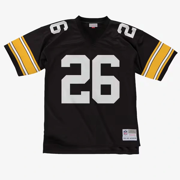 Rod Woodson Pittsburgh Steelers 1993 Black Legacy Player Jersey