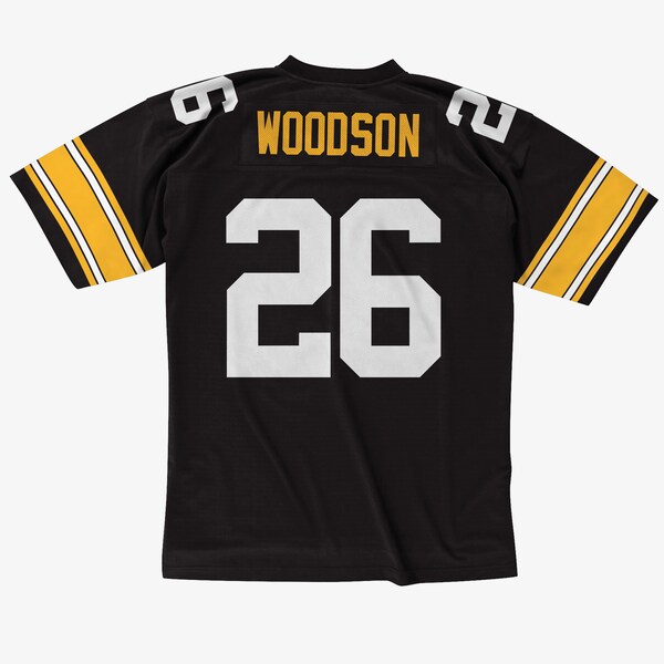 Rod Woodson Pittsburgh Steelers 1993 Black Legacy Player Jersey 3 Rod Woodson Pittsburgh Steelers 1993 Black Legacy Player Jersey