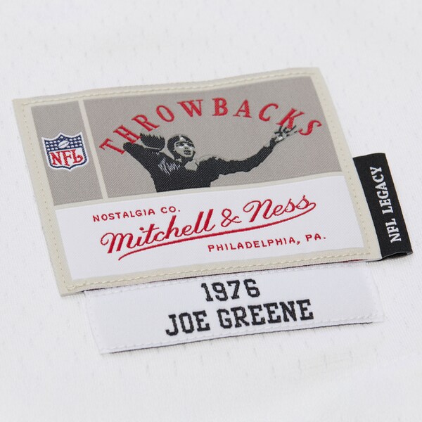 Joe Greene Pittsburgh Steelers 1976 White Legacy Player Jersey 4 Joe Greene Pittsburgh Steelers 1976 White Legacy Player Jersey