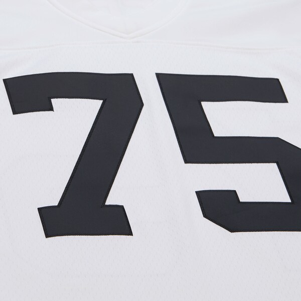 Joe Greene Pittsburgh Steelers 1976 White Legacy Player Jersey 5 Joe Greene Pittsburgh Steelers 1976 White Legacy Player Jersey