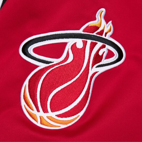 Dwyane Wade Miami Heat Black Vintage Logo Name & Number Lightweight Satin Full-Snap Jacket 5 Dwyane Wade Miami Heat Black Vintage Logo Name & Number Lightweight Satin Full-Snap Jacket