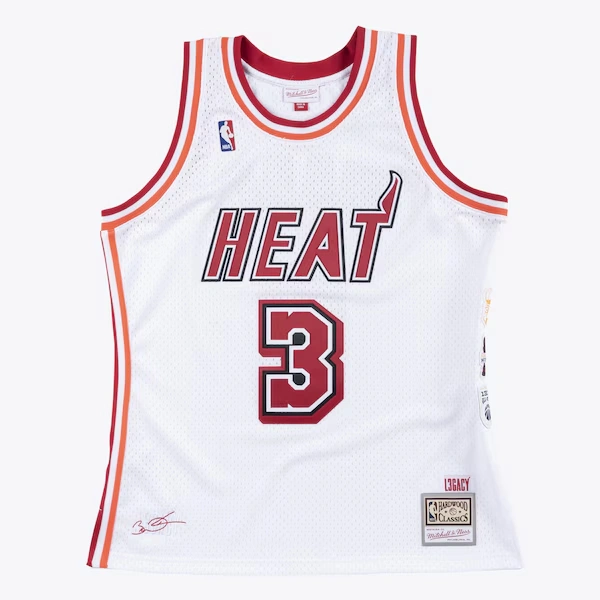 Dwyane Wade Miami Heat 2006-07 White Swingman Jersey