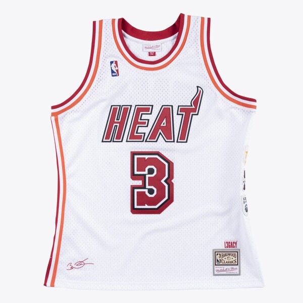 Dwyane Wade Miami Heat 2006-07 White Swingman Jersey