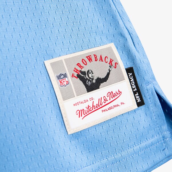 Women's Earl Campbell Tennessee Oilers Light Blue Legacy Player Jersey