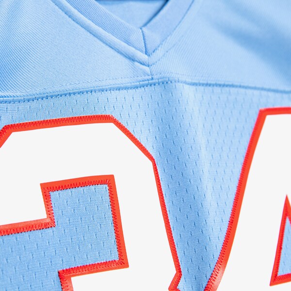 Women's Earl Campbell Tennessee Oilers Light Blue Legacy Player Jersey