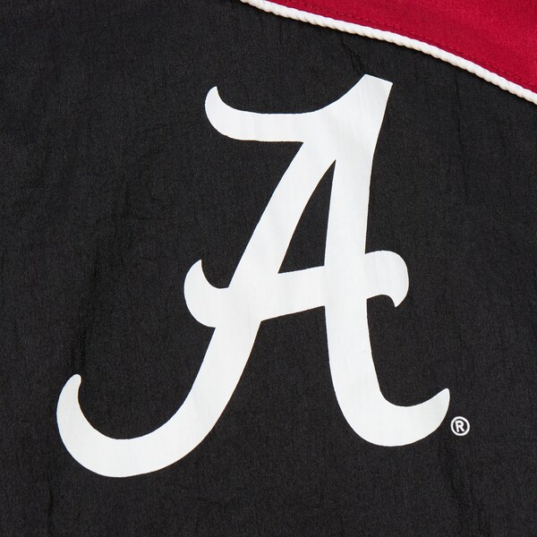Alabama Crimson Tide Black Big Shot Premium Windbreaker Full-Zip Jacket 4 Alabama Crimson Tide Black Big Shot Premium Windbreaker Full-Zip Jacket