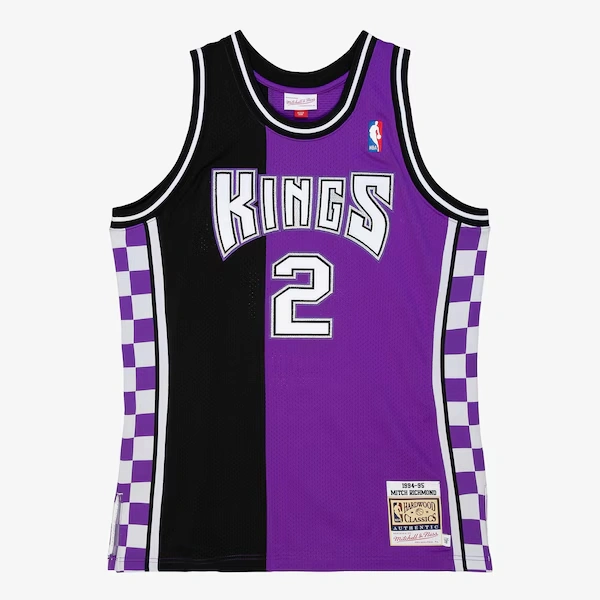 Mitch Richmond Sacramento Kings 1994-95 Purple Authentic Jersey