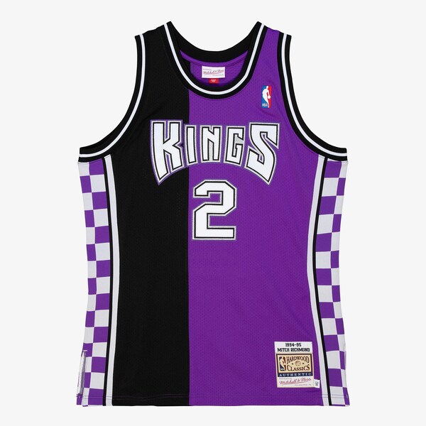 Mitch Richmond Sacramento Kings 1994-95 Purple Authentic Jersey